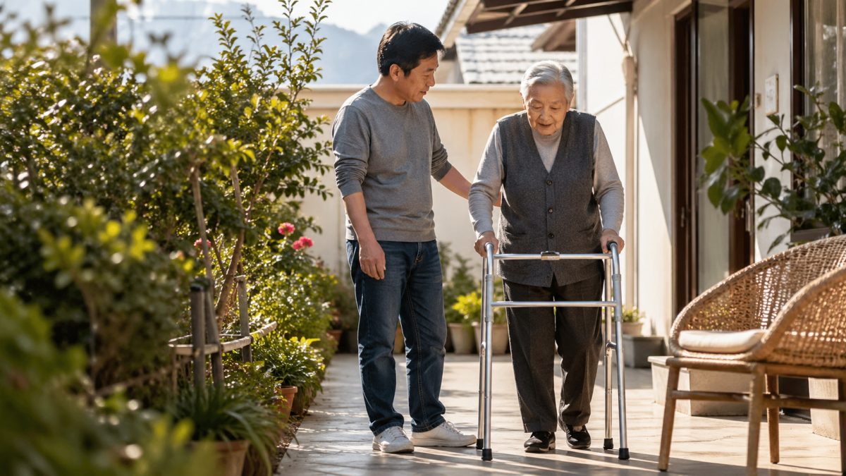 福田区老人康复辅助陪练｜行动训练、外出陪同、居家活动照看